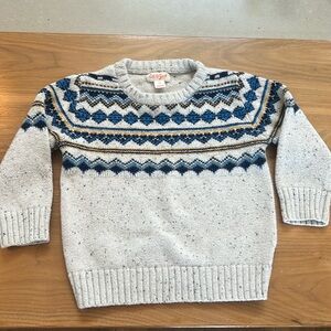 Cat & Jack winter sweater 3T